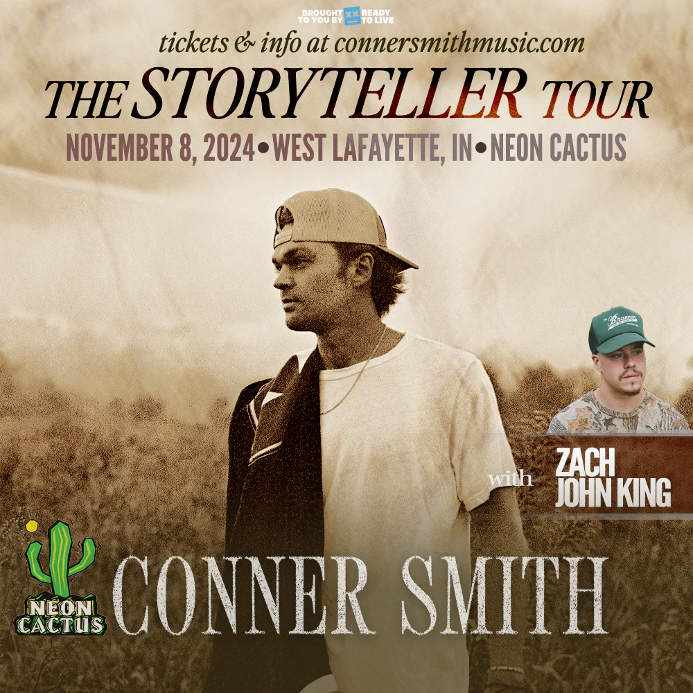 Conner Smith – Storyteller Tour